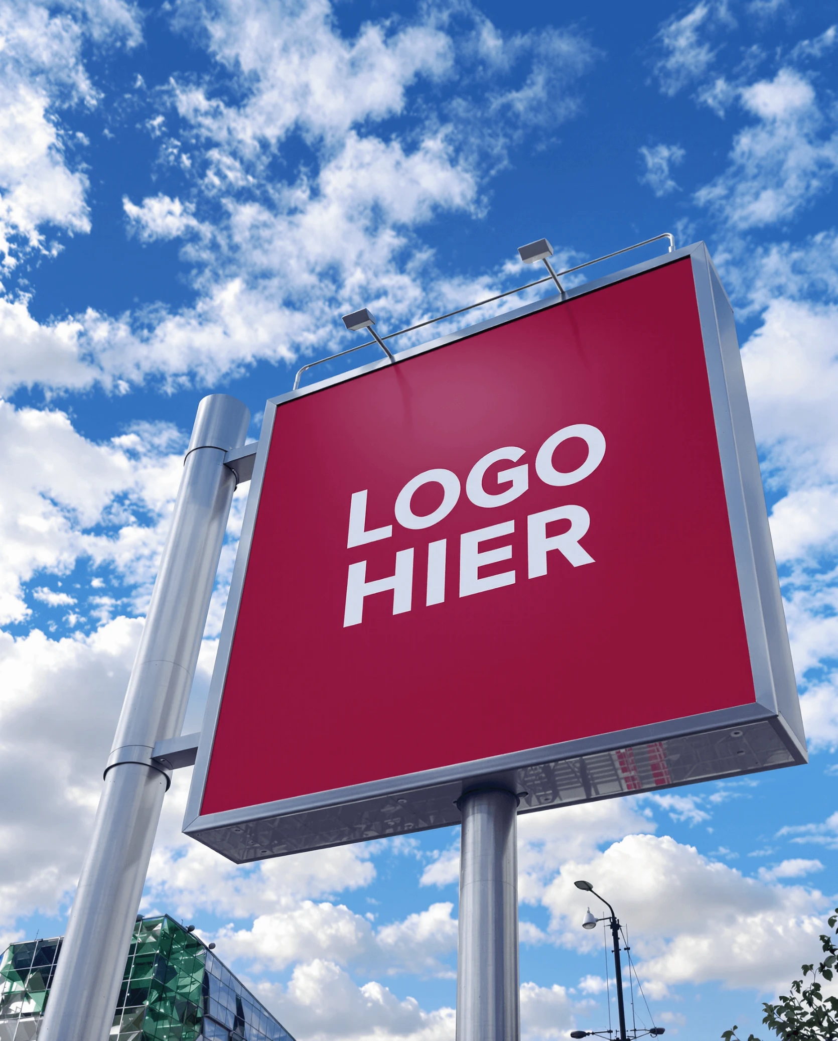 Reclameborden van Sign Company: stoepborden en zuilen
