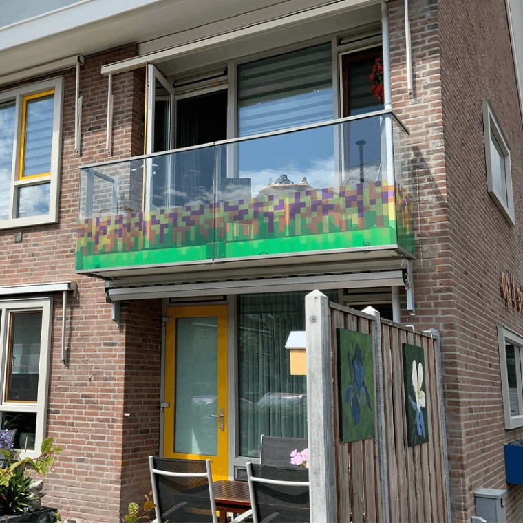 Decoratieve raamfolie winkelpui - Raamfolie Sign Company