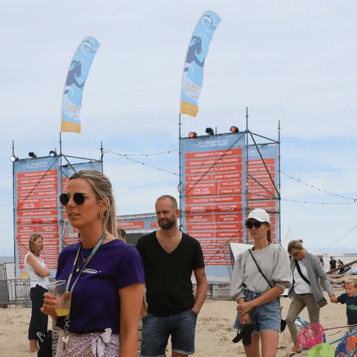 Evenement groot formaat printen Vlieland