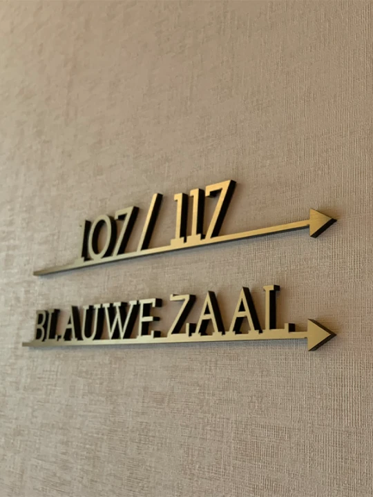 Gevelreclame hotel signing WestCord Hotel Arsenaal Vlissingen