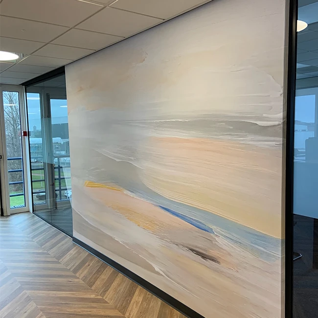 Glasfolie kamerscheiding privacyfolie zorglocatie