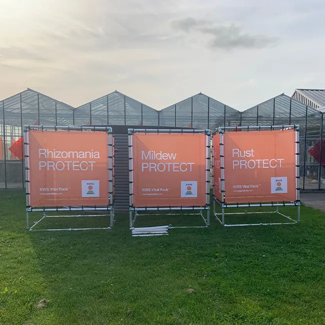 Vierkant spandoekframe - Event-promotie Sign Company