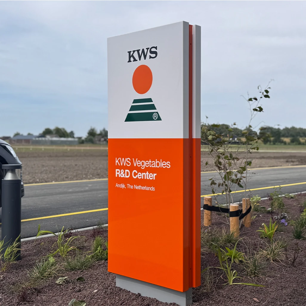 Complete bewegwijzering oplossing Andijk bedrijfspand West-Friesland