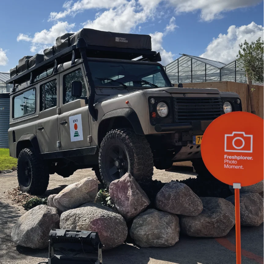 Jeep evenement belettering Popfest