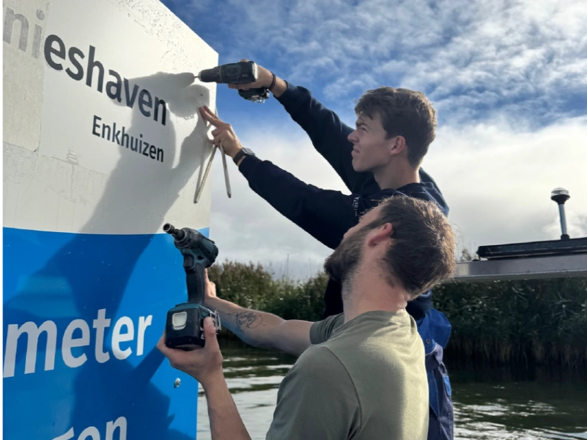 Bewegwijzering jachthaven enkhuizen compagnieshaven - Gevelreclame Sign Company