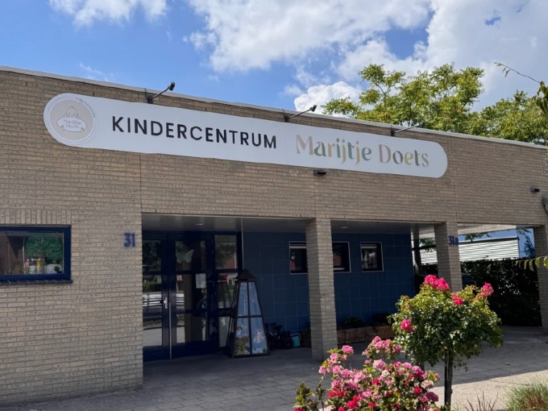 Gevelreclame en freesletters Marijtje Doets Kindercentrum Almere