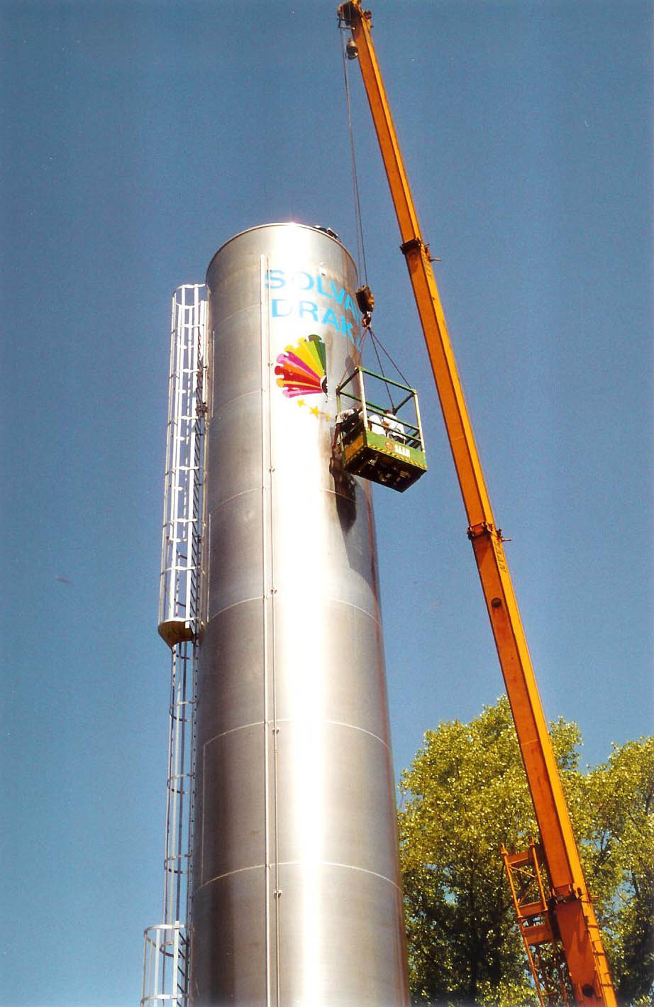 Silo solvay draka kees eddie 3 - Algemeen Sign Company