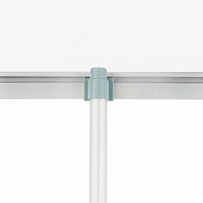 Premium roll-up banner, detail van het bovenste bevestigingsmechanisme